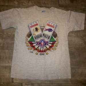 Vtg Salem Super Bowl Bills T-shirt Tee Size Large